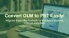 olm to pst conversion